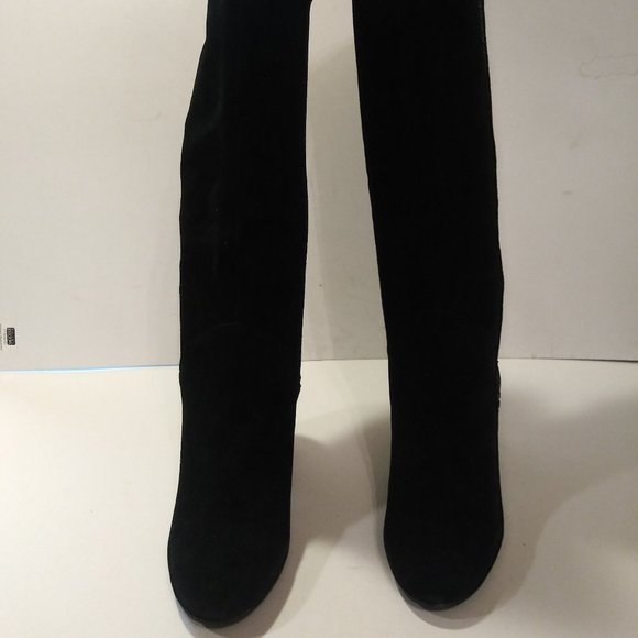 Kensie, black Suede tall Boots size 10M NWT - Picture 5 of 12